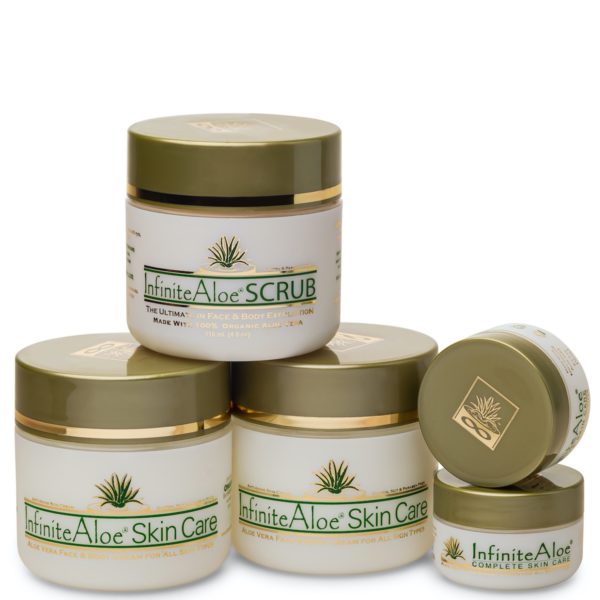 InfiniteAloe Skin Care & Scrub Mini Gift Set